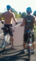 Honey, Look At The Freaks On The Beach Cruisers... Them Fellas Ain't From Around Here